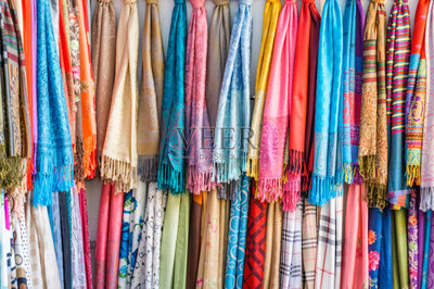 丝绸,纺织品,线轴,服装店,地毯